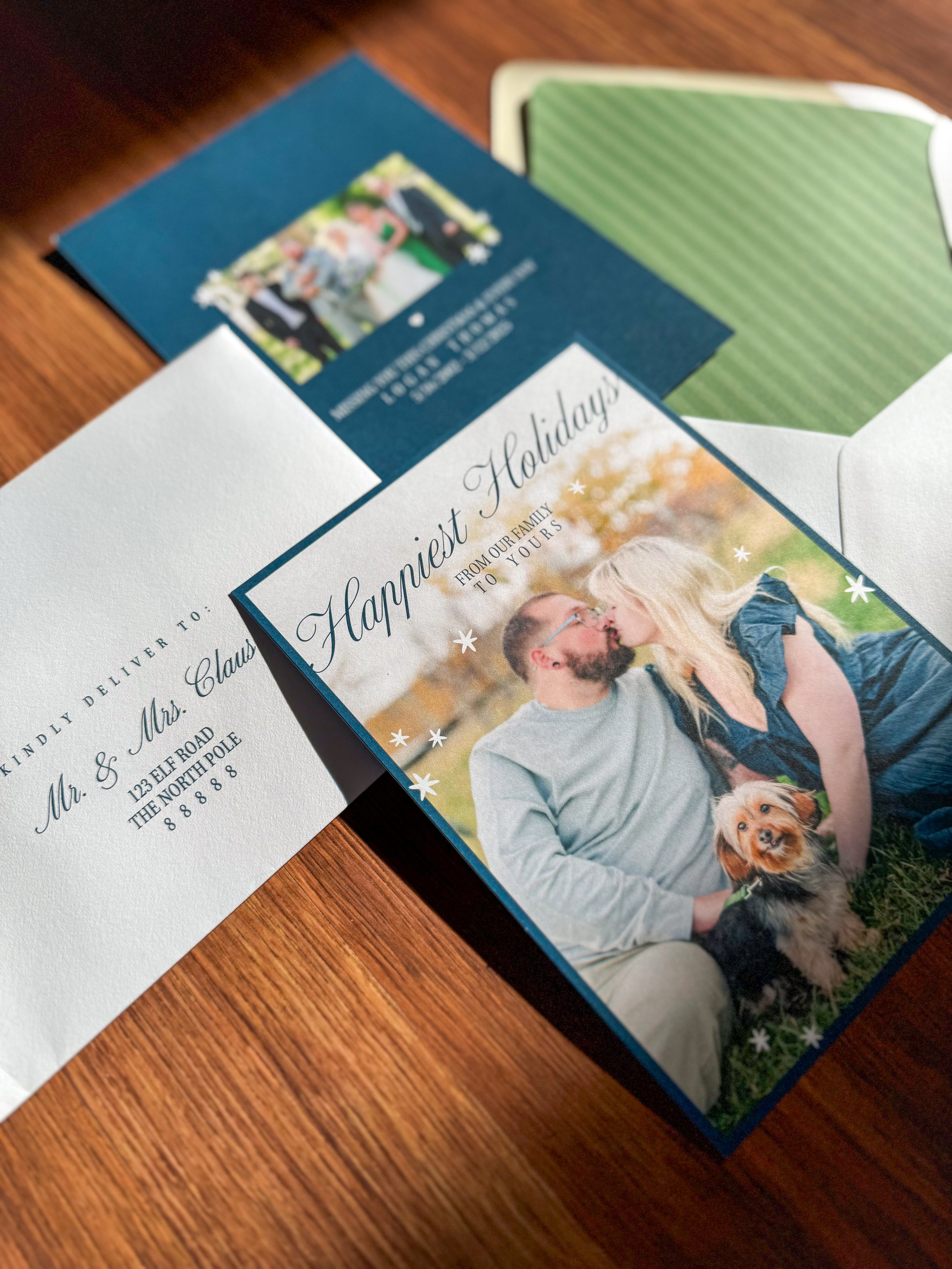 Brandi & Seth Christmas Cards 2025