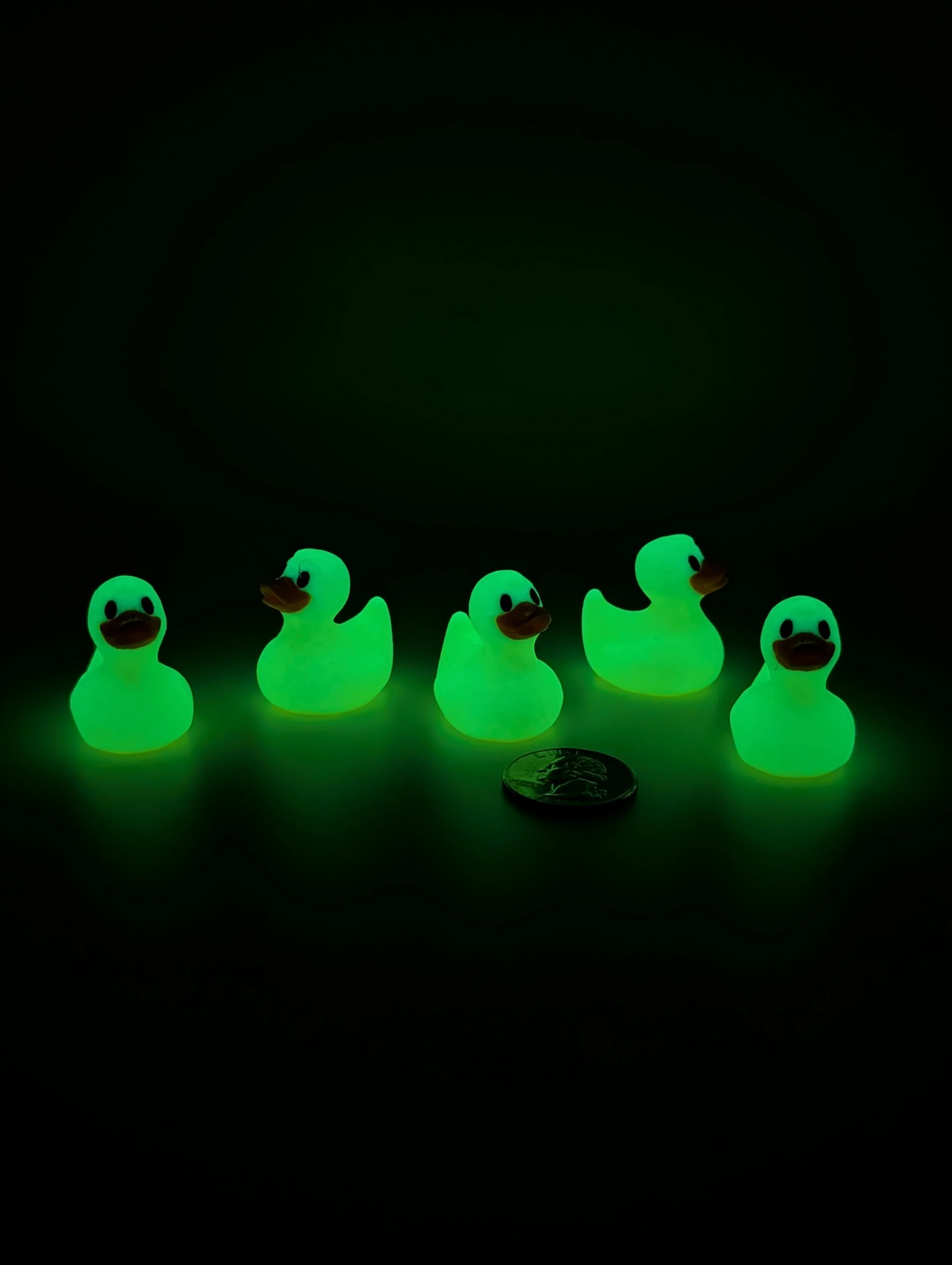 Yella Fellas - Glow-in-the-Dark Magnetic ducks