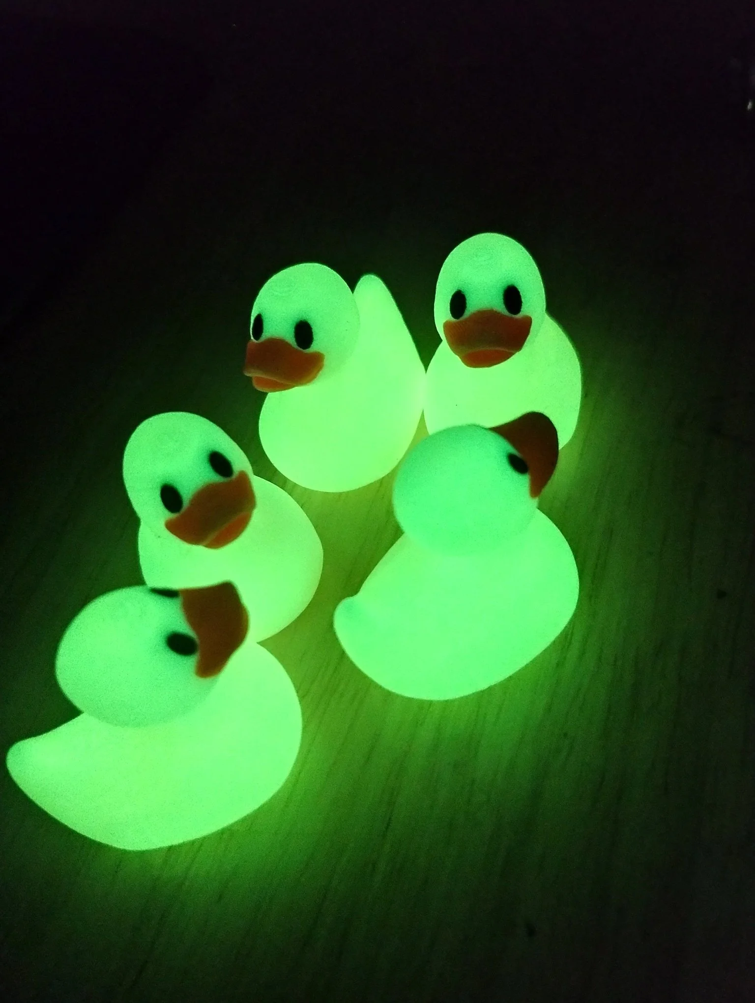 50 count - Yella Fellas - Glow-in-the-Dark Magnetic ducks