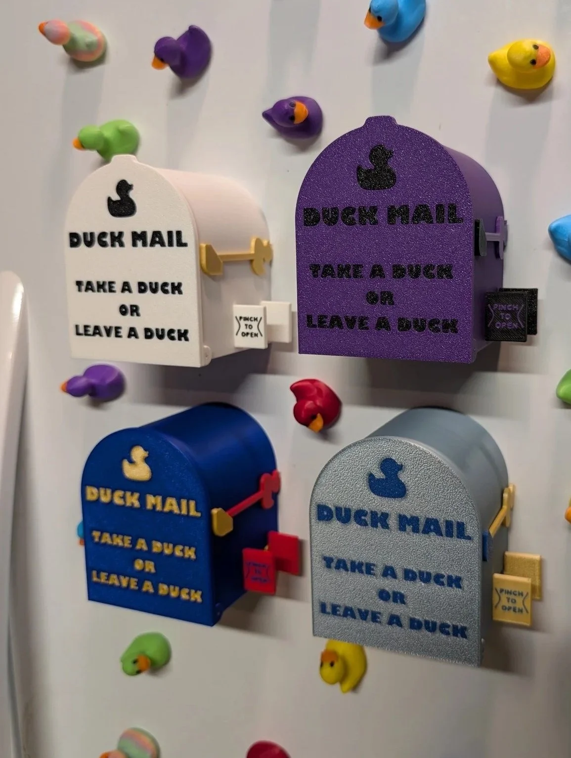 "My-way or the Gangway" Customizable Duck mailbox