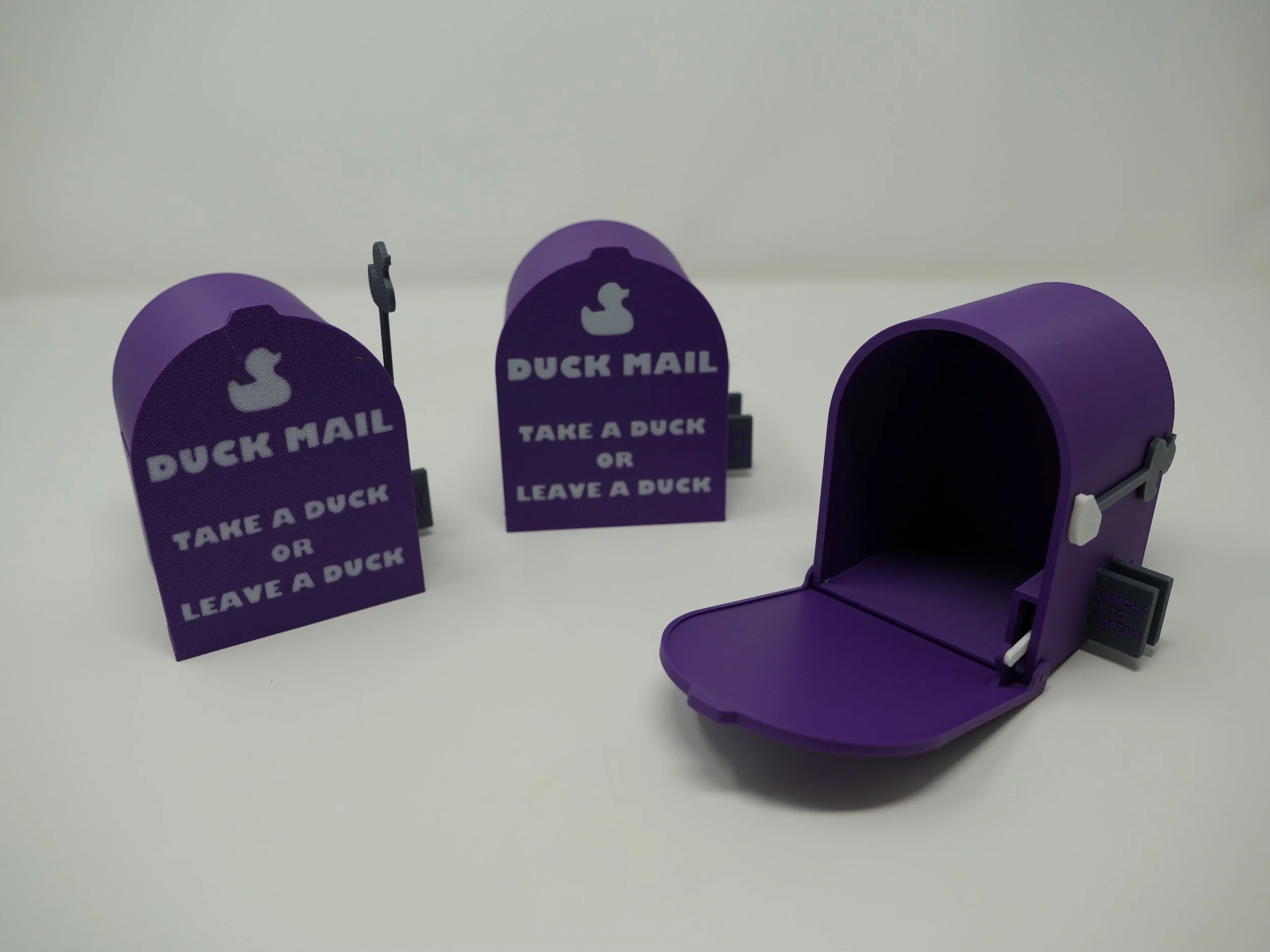 "Da Purp" Duck Mailbox