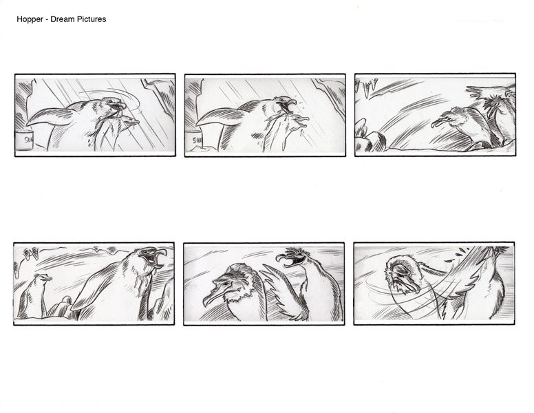 Hopper - Dream Pictures - CG Feature Ice Cave Sequence ©2005 Tom Rubalcava