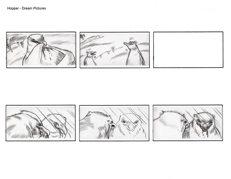 Hopper - Dream Pictures - CG Feature Ice Cave Sequence ©2005 Tom Rubalcava