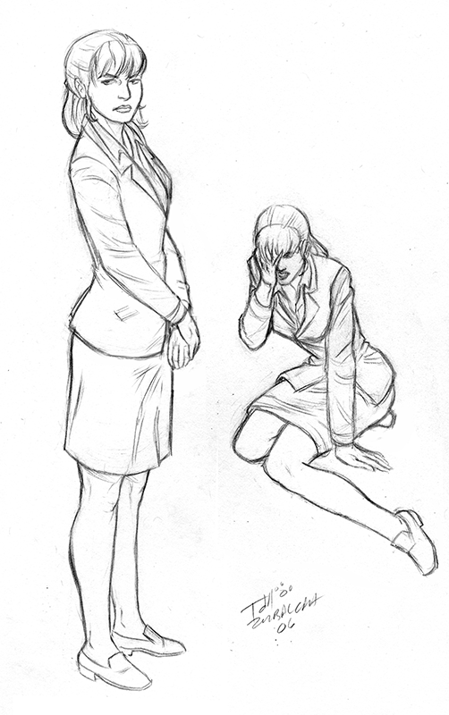 Lisa - The Watermark - graphic novel ©2006 Tom Rubalcava