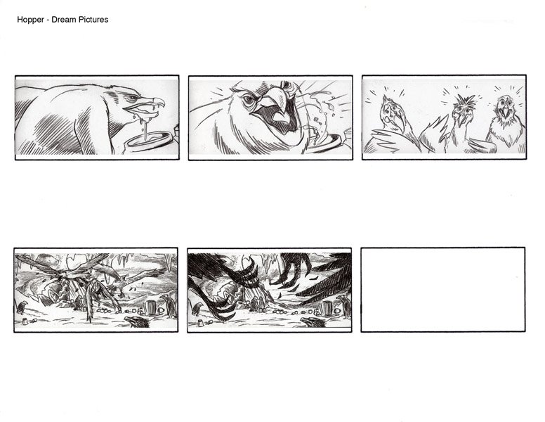 Hopper - Dream Pictures - CG Feature Ice Cave Sequence ©2005 Tom Rubalcava