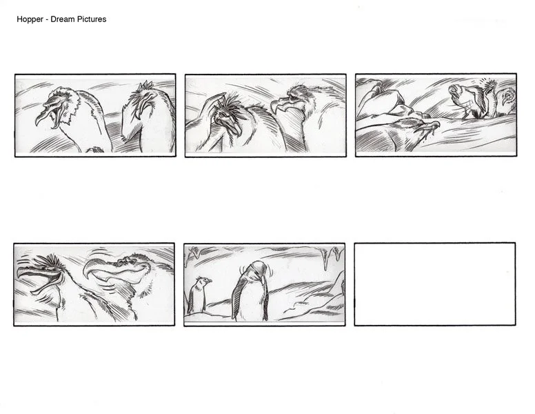 Hopper - Dream Pictures - CG Feature Ice Cave Sequence ©2005 Tom Rubalcava
