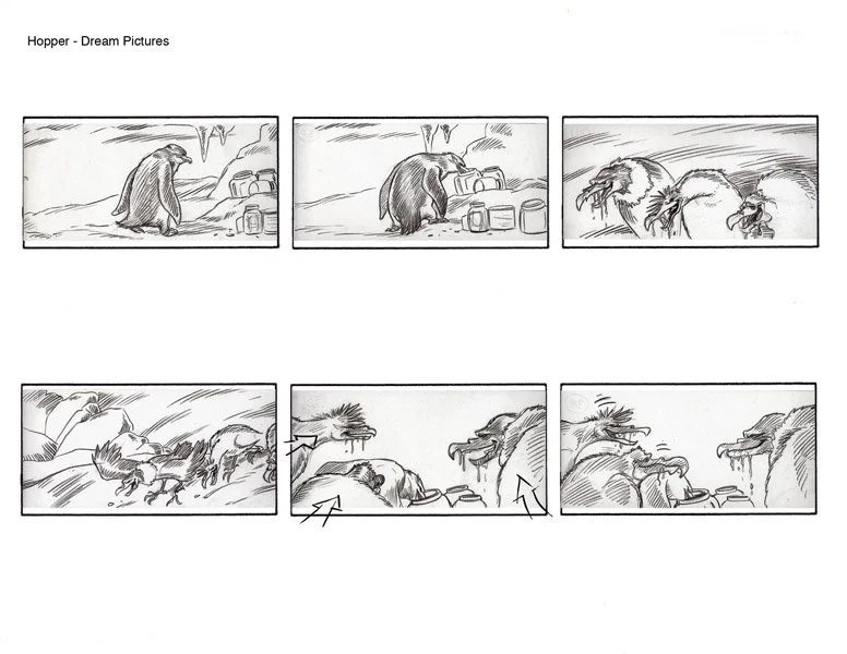 Hopper - Dream Pictures - CG Feature Ice Cave Sequence ©2005 Tom Rubalcava