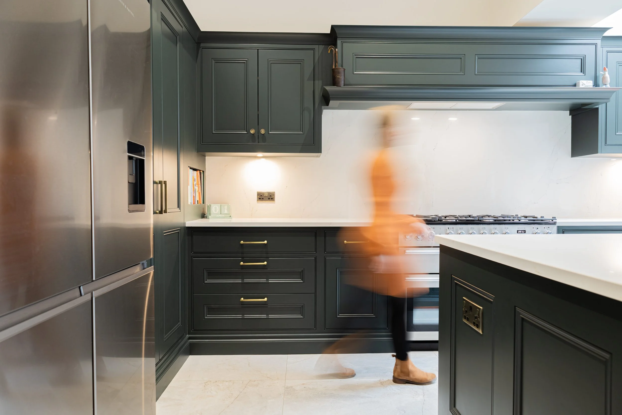 Professional interior photography of luxury kitchen area and home decoration by Lensbox Photography UK.