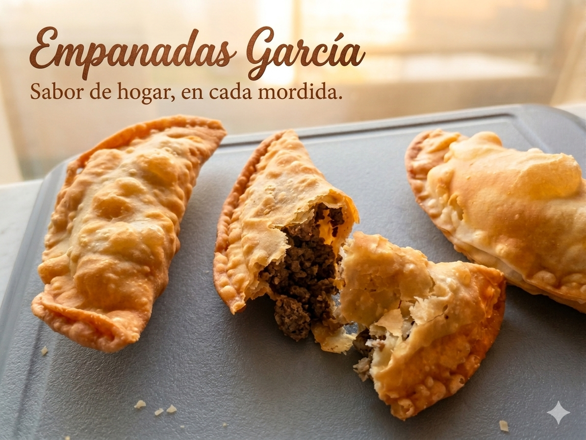 tres empanadas garcia