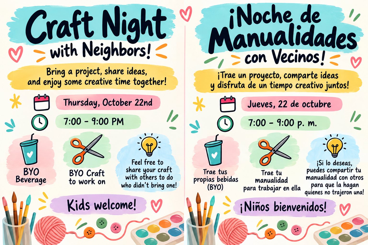 BYO Craft Night!
