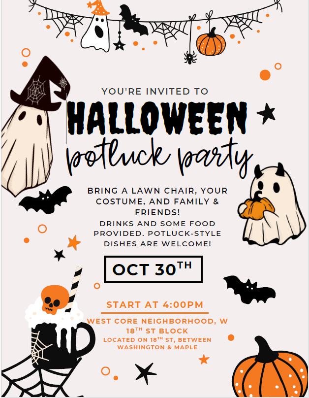 Fall Potluck & Block Party