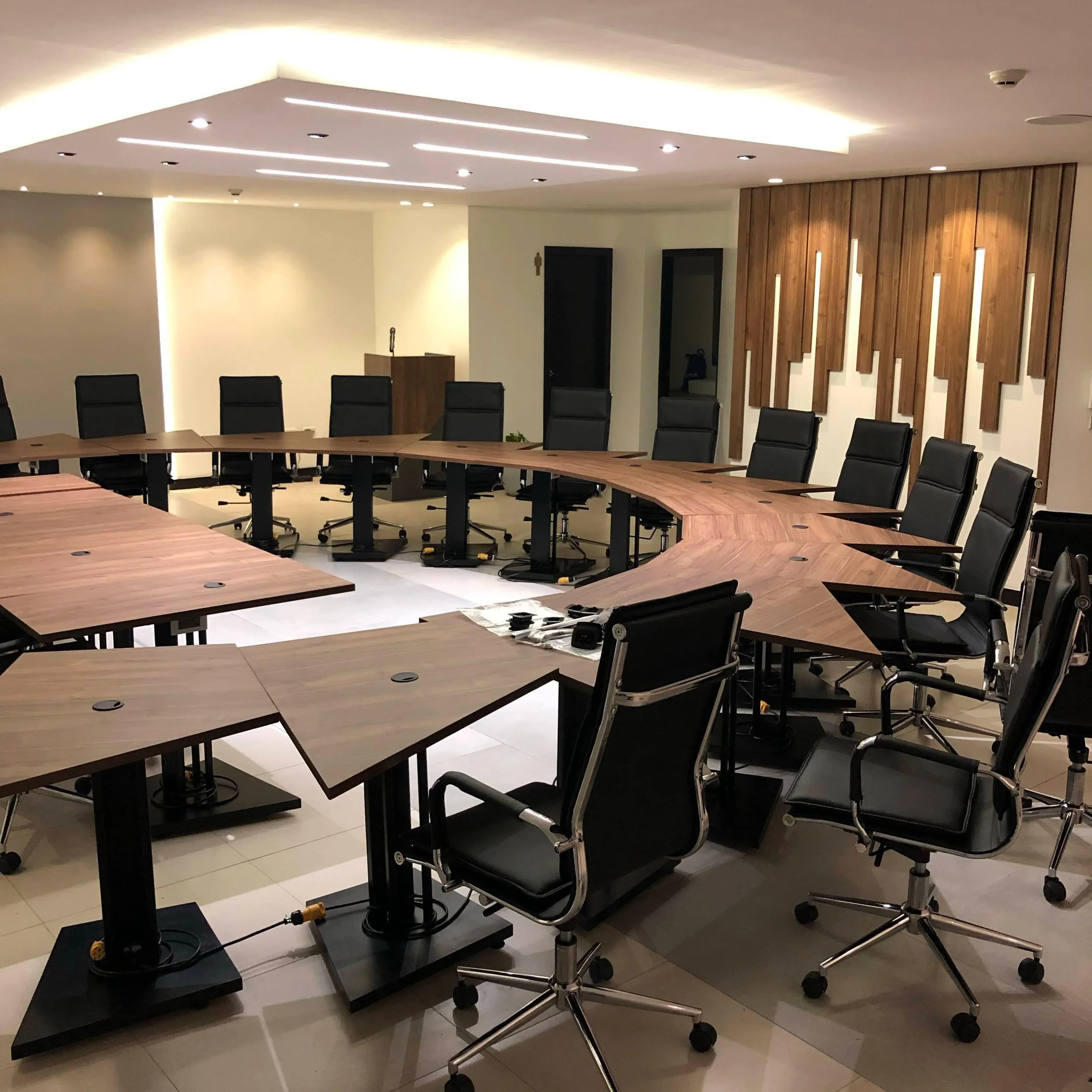 Office boardroom design and implementation project in Quito, Ecuador