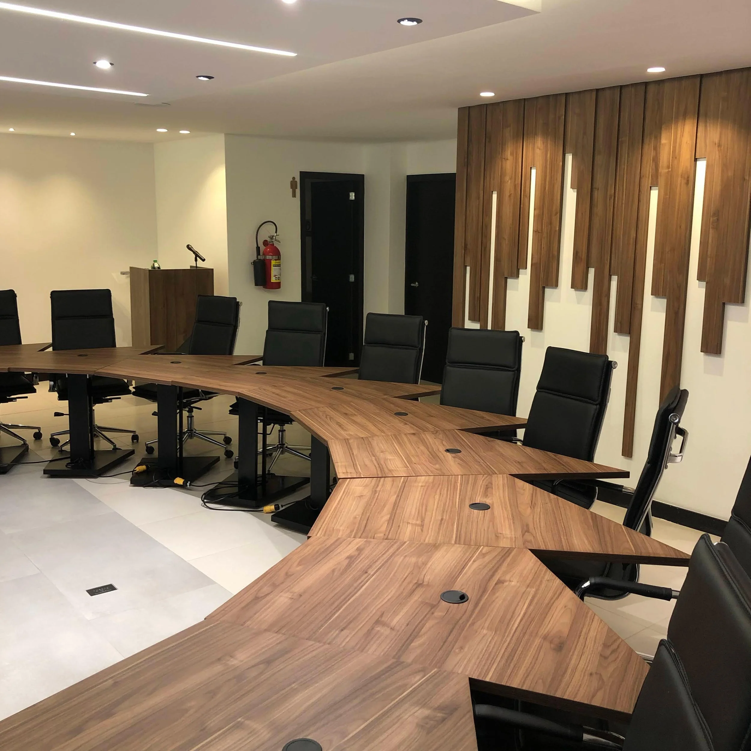 Office boardroom design and implementation project in Quito, Ecuador