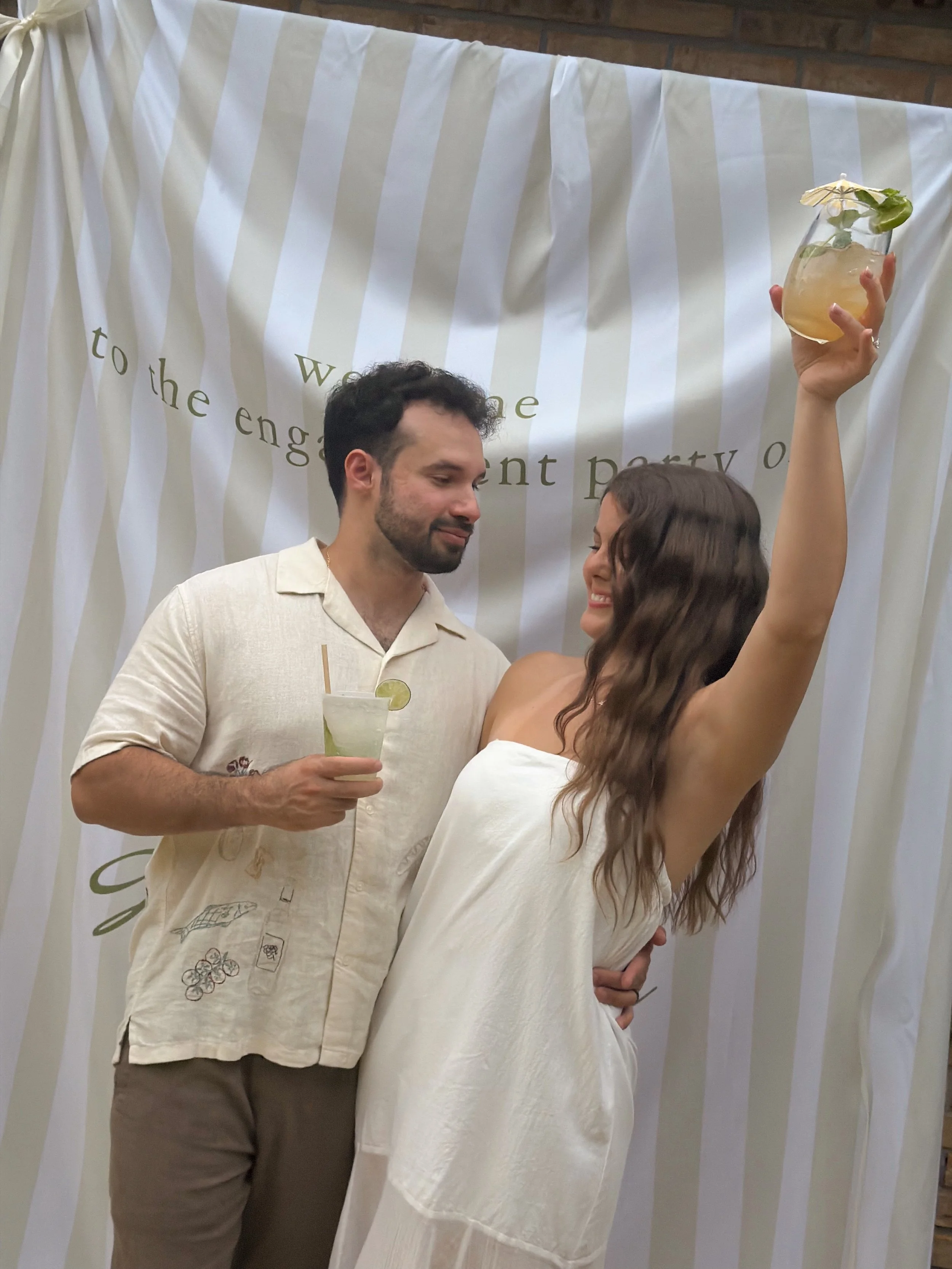 The wedding planning has begun! 💍🍾