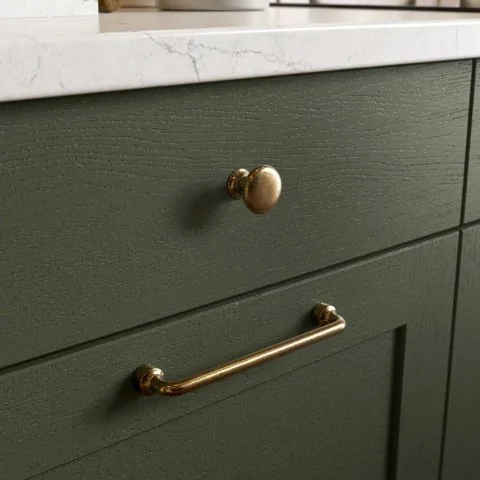 Meridian narrow 68mm solid Ash framed doors Shaker style 6 Units Hand-Painted finish