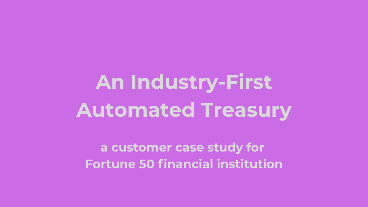 An e-commerce marketplace created a breakthrough notional pooling structure for third-party seller funds, reducing settlement times from days to minutes.