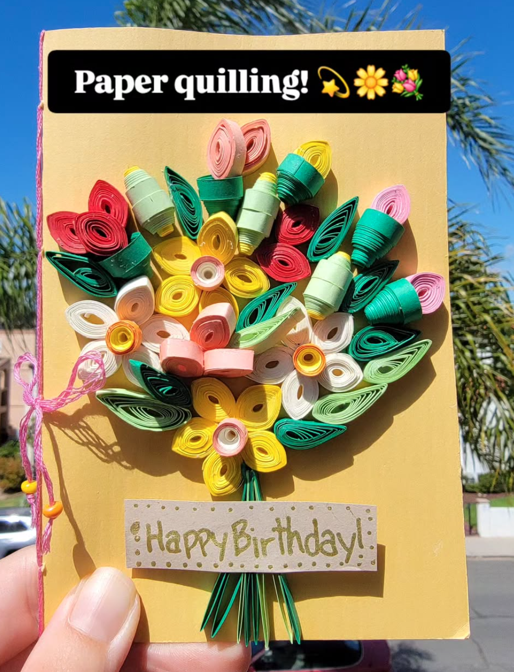 Paper Quilling Card