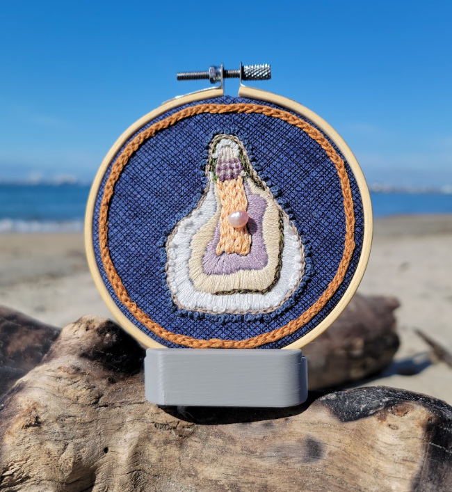 Oyster Embroidery