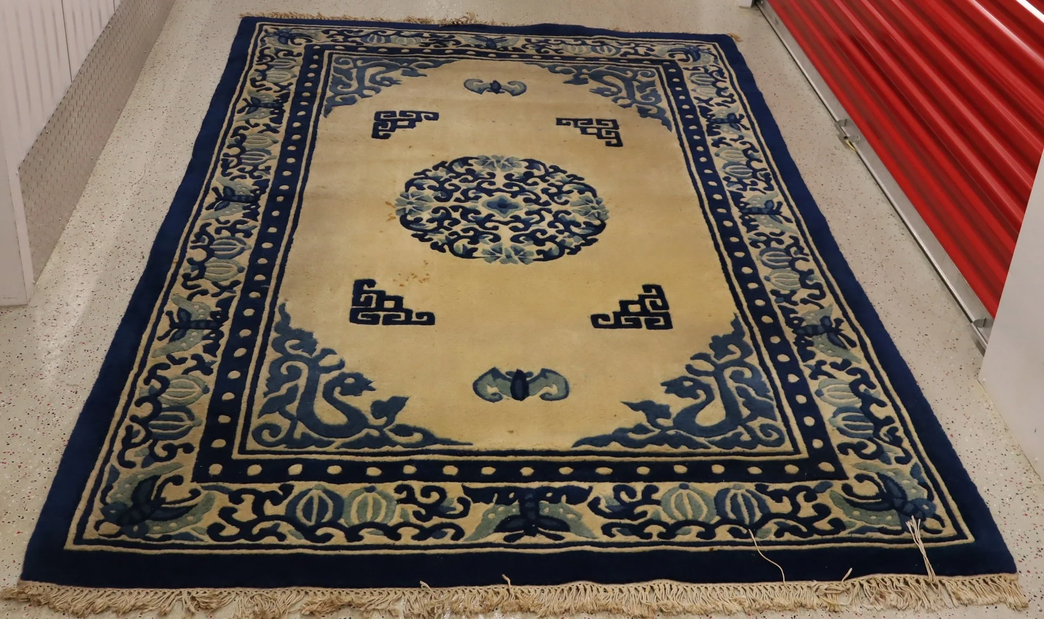 hand-knotted Chinese Peking rug