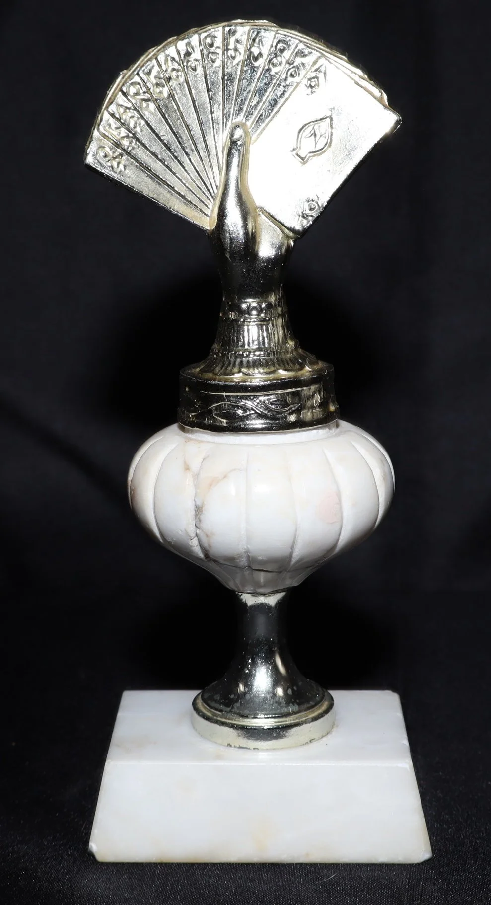 Vintage 1960's PLAYING CARD Trophy