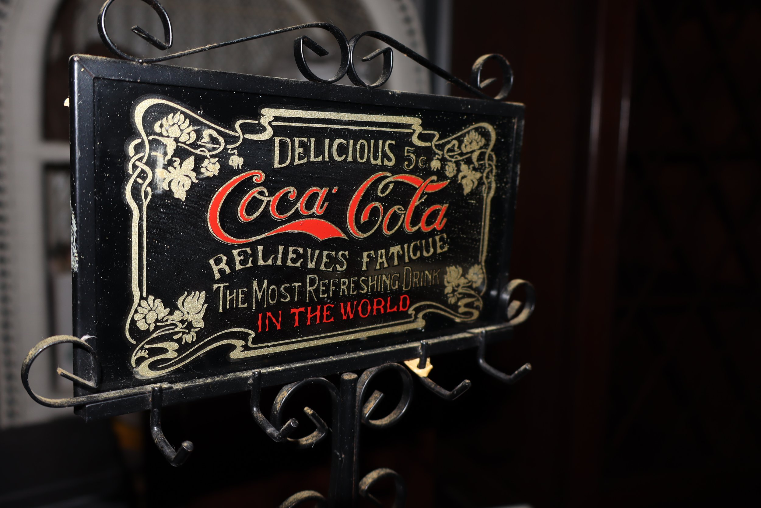 VTG Coca-Cola advertising sign