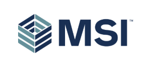 MSI logo with stylized cube design and company name