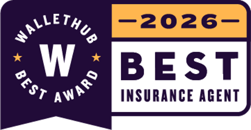 WalletHub Best Insurance Agent Award for 2026