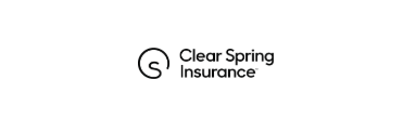 Clear Spring Insurance logo with a circular icon and text.
