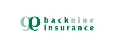Backnine Insurance logo with green text on a white background.