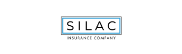 Silac Insurance Company logo with black text on a white background