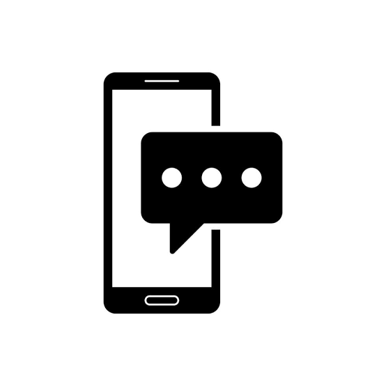 Icon of a smartphone - use to send a text to Bauer Insurance Agency