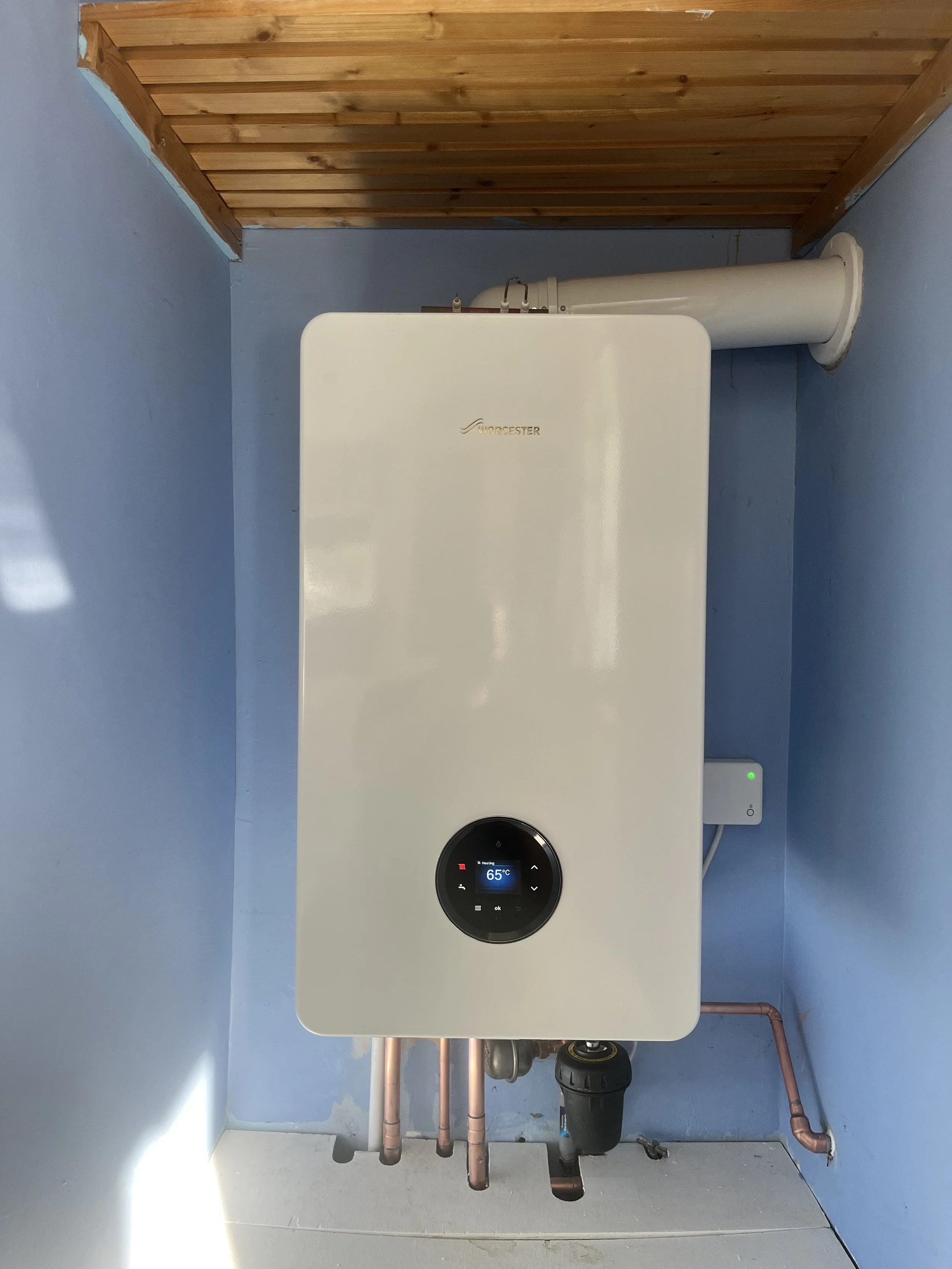 Worcester Bosch 8000 installation Stewkley with Hive smart thermostat