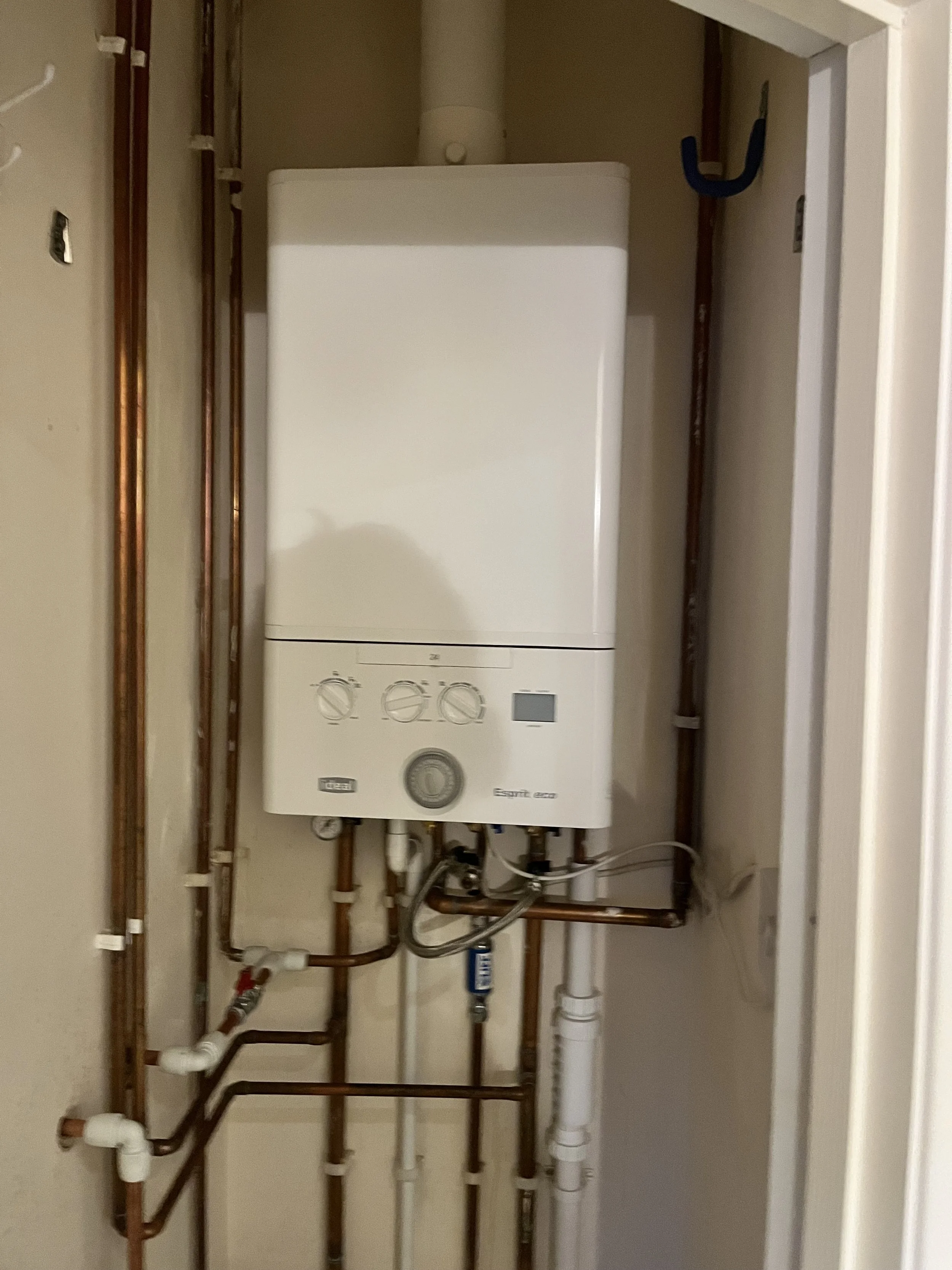 Ideal boiler replacement beyond economical repair Leighton Buzzard senior tech