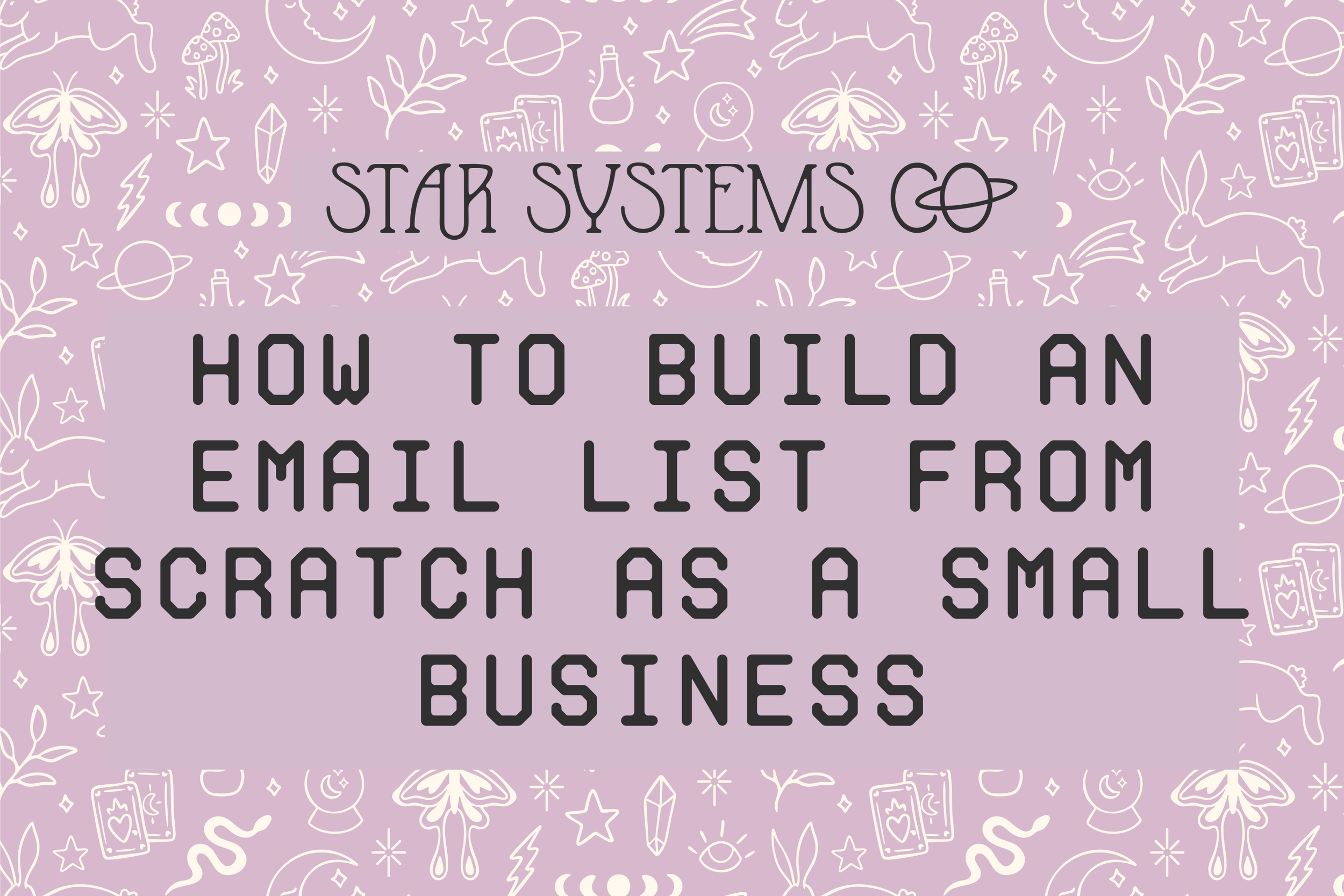 How to Build an Email List From Scratch as a Small Business