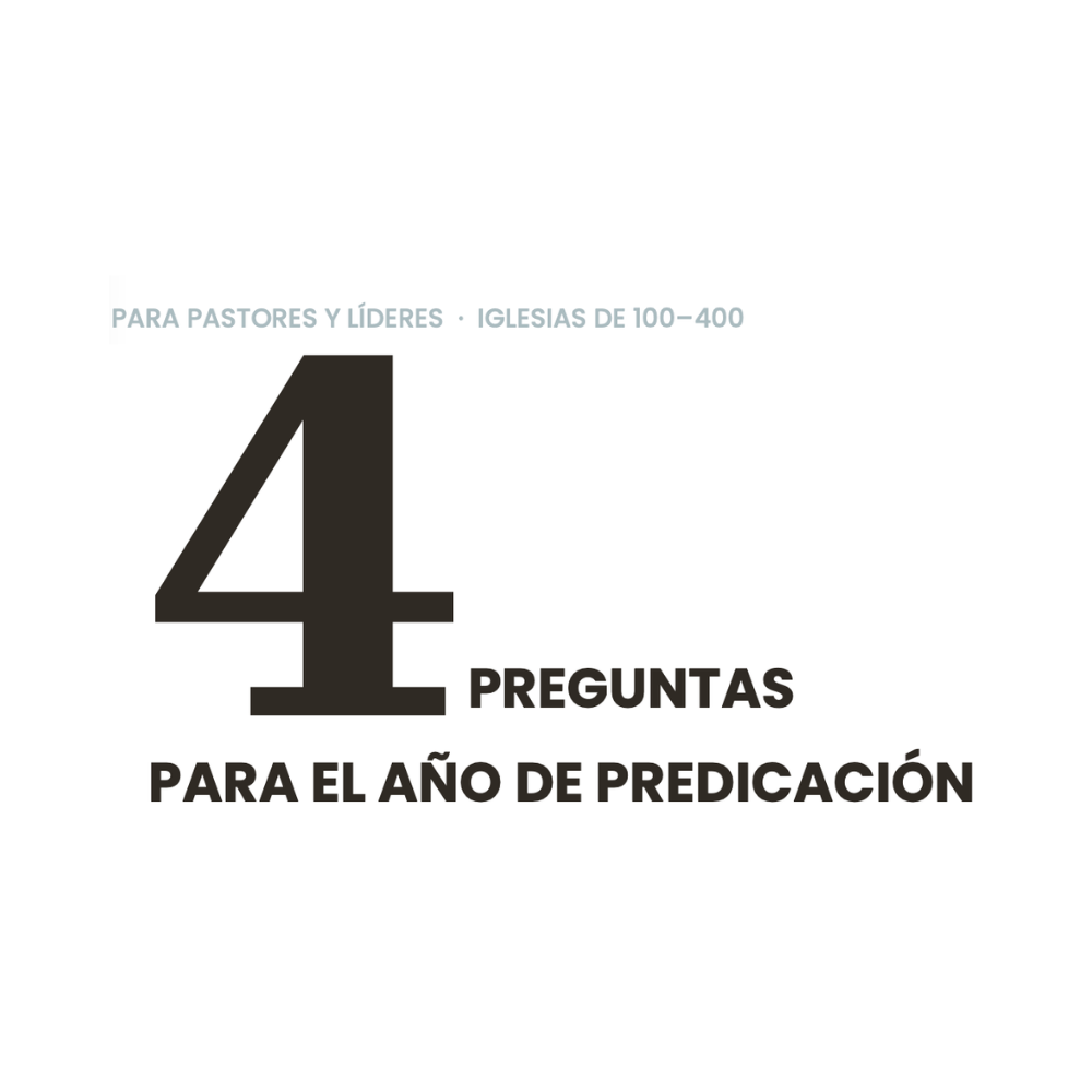 4 PREGUNTAS PARA EL AÑO DE PREDICACIÓN