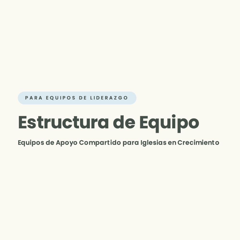 Estructura del Equipo Central