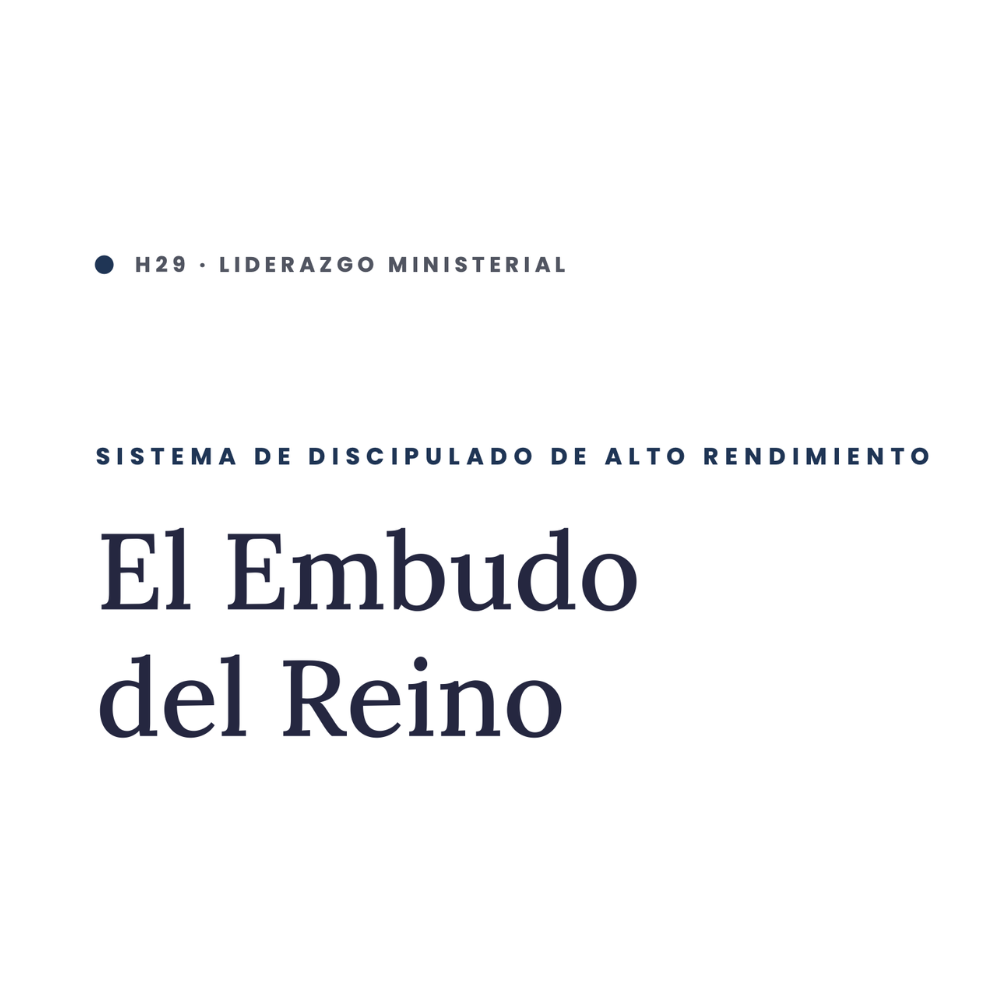 EL EMBUDO DEL REINO