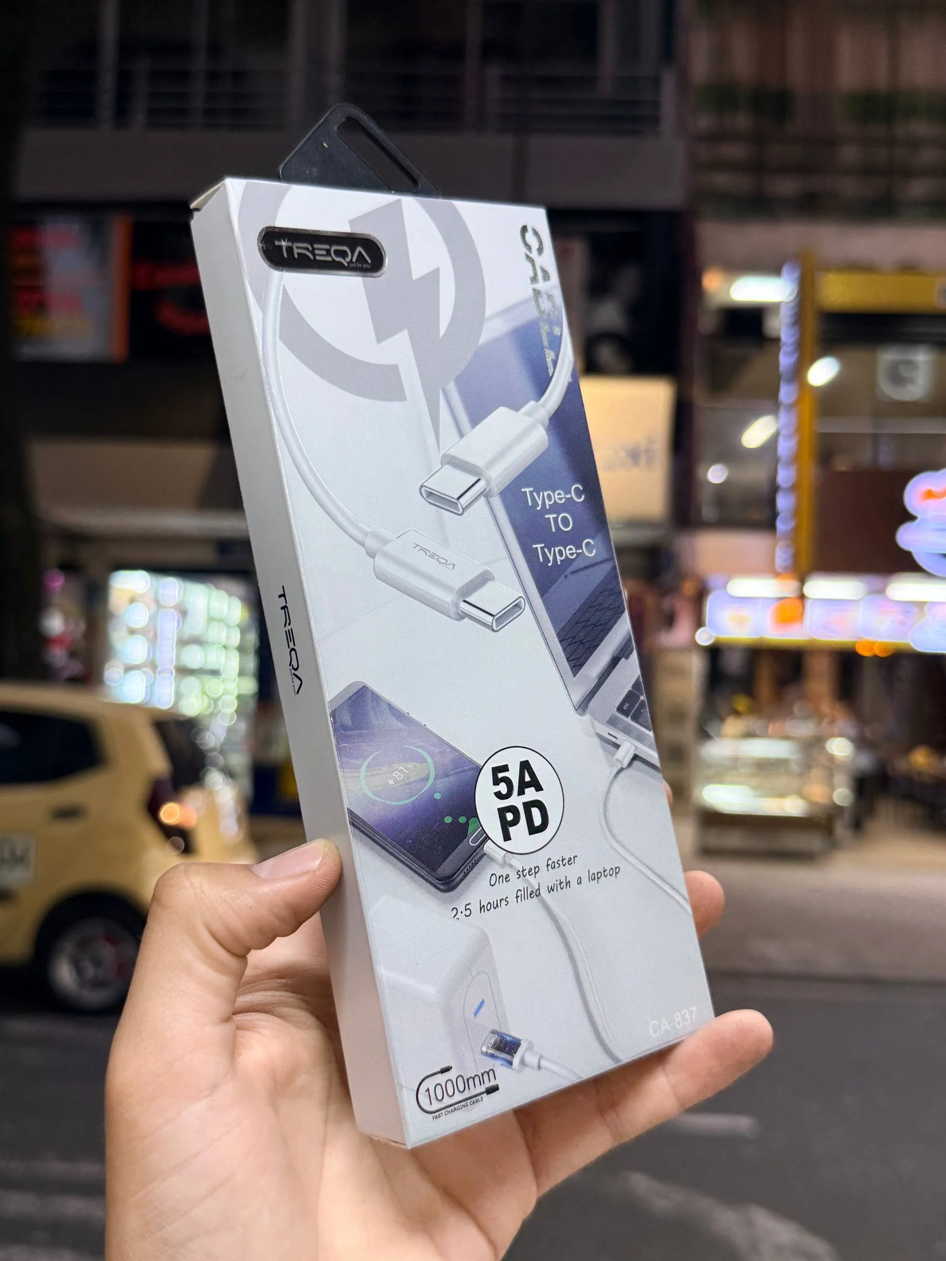 Cable USB-C a USB de Alta Velocidad 5A