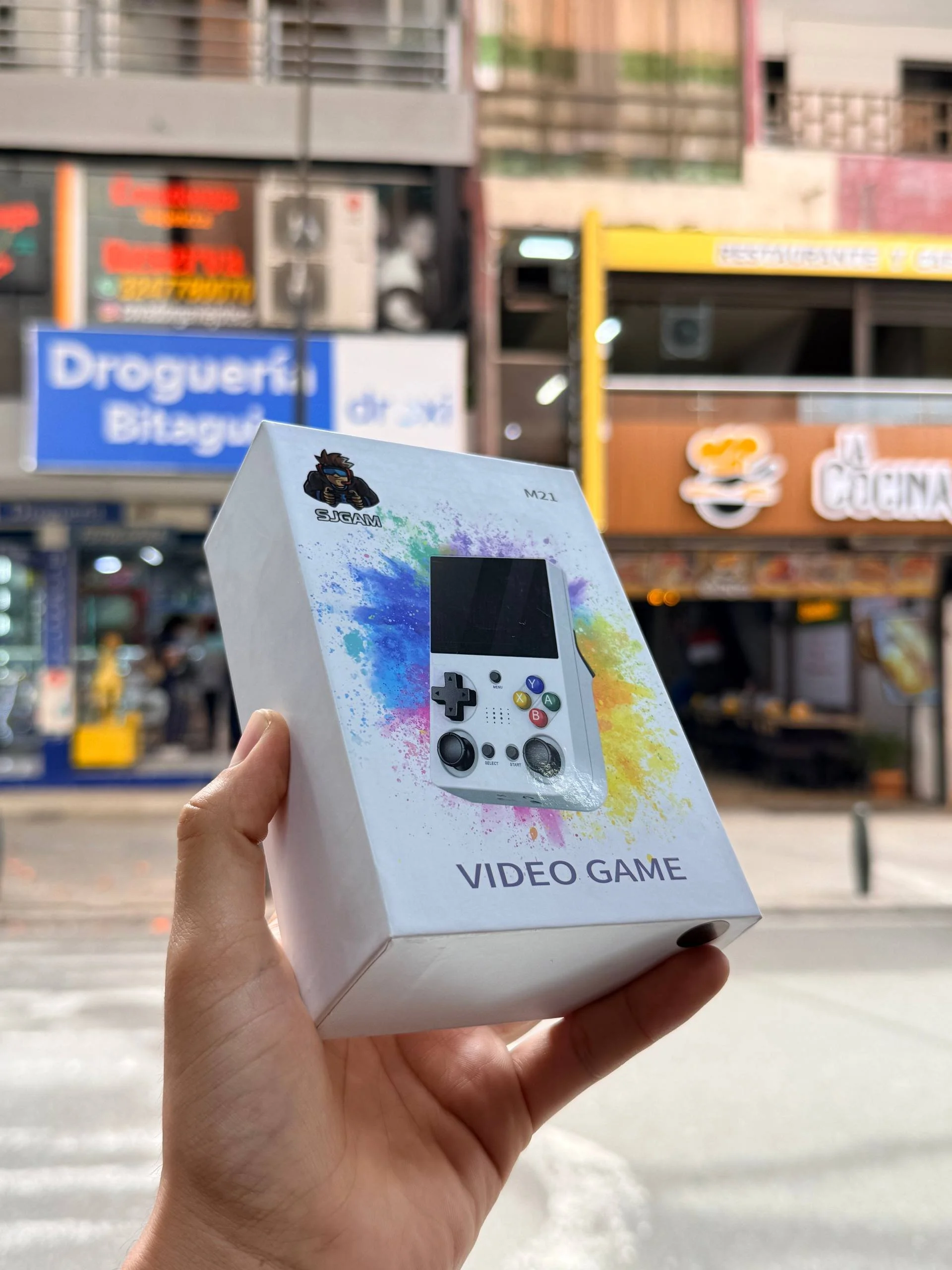 Consola Portátil Retro de Juegos Clásicos