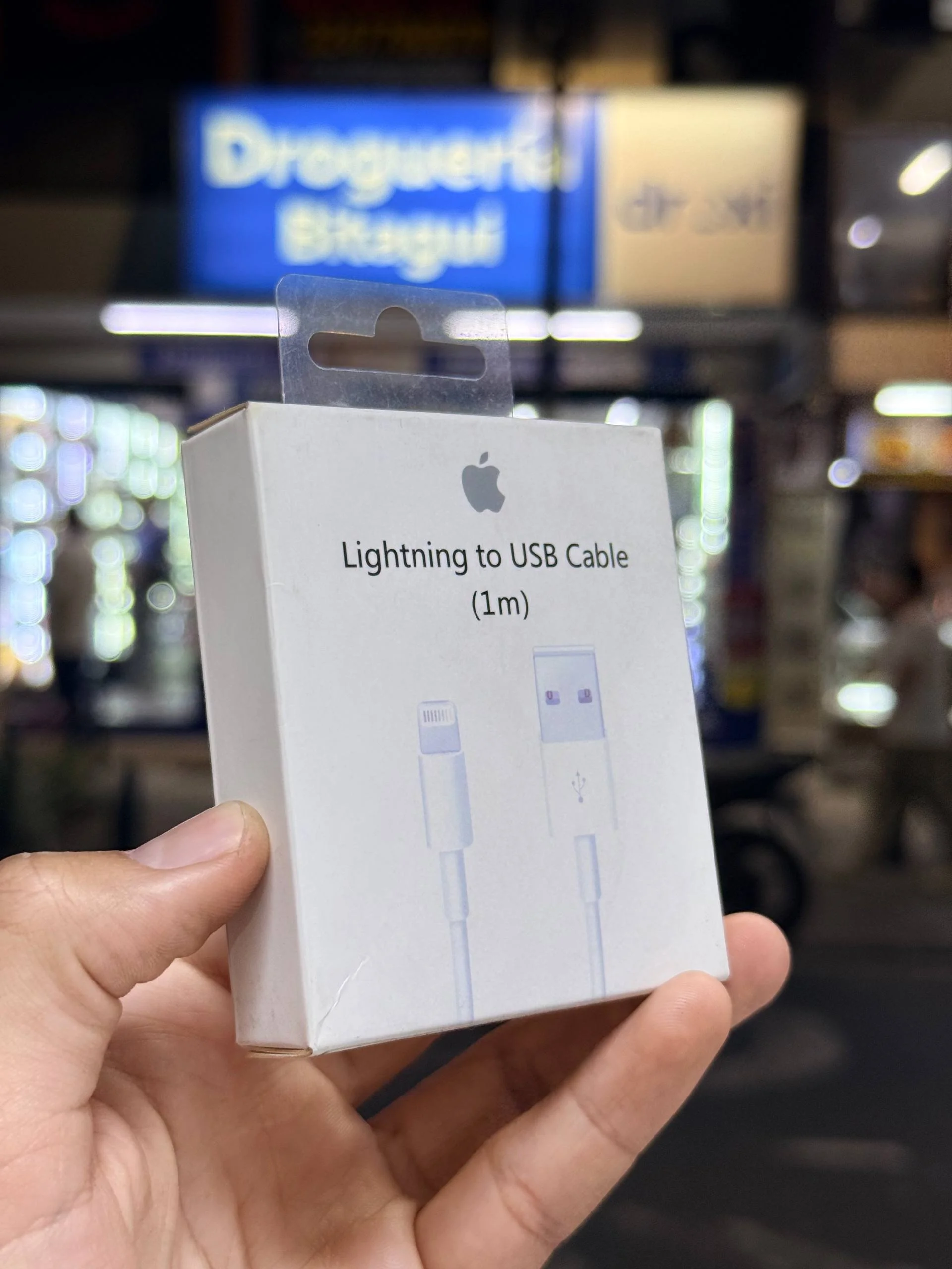 Cable Lightning a USB Original 1m Apple