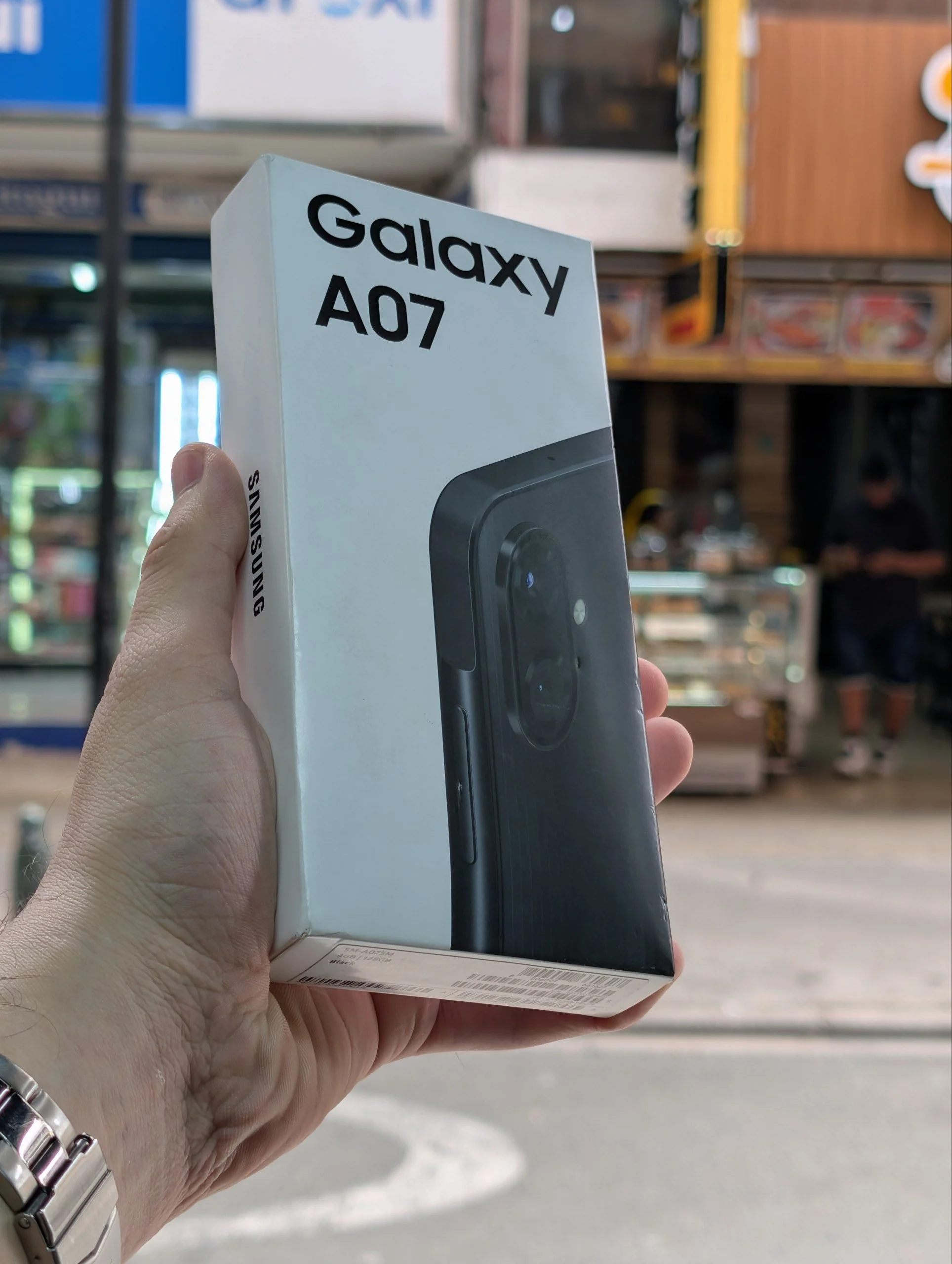Galaxy A07 4/128GB Negro Tornasol