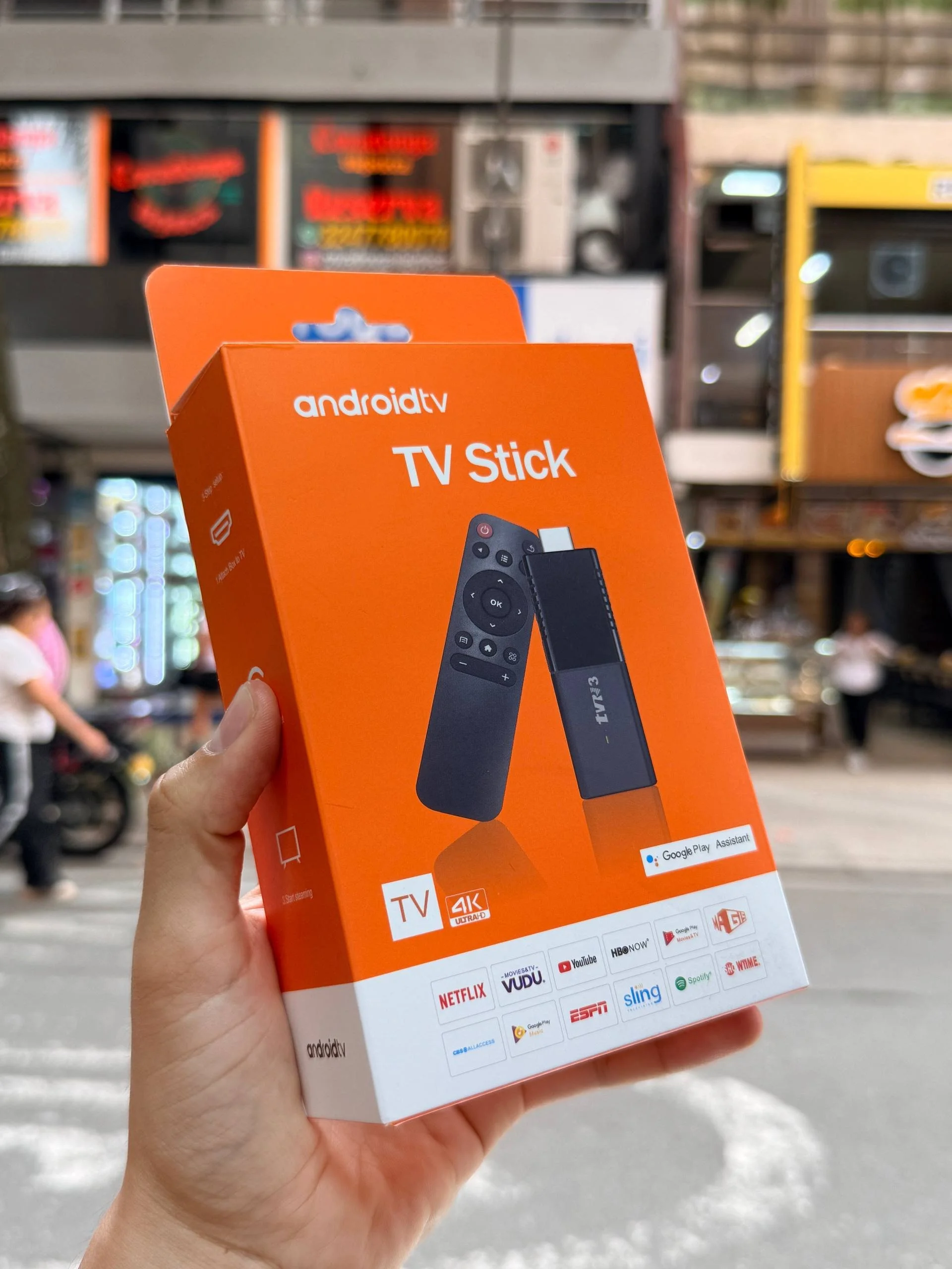 Stick Android TV 4K