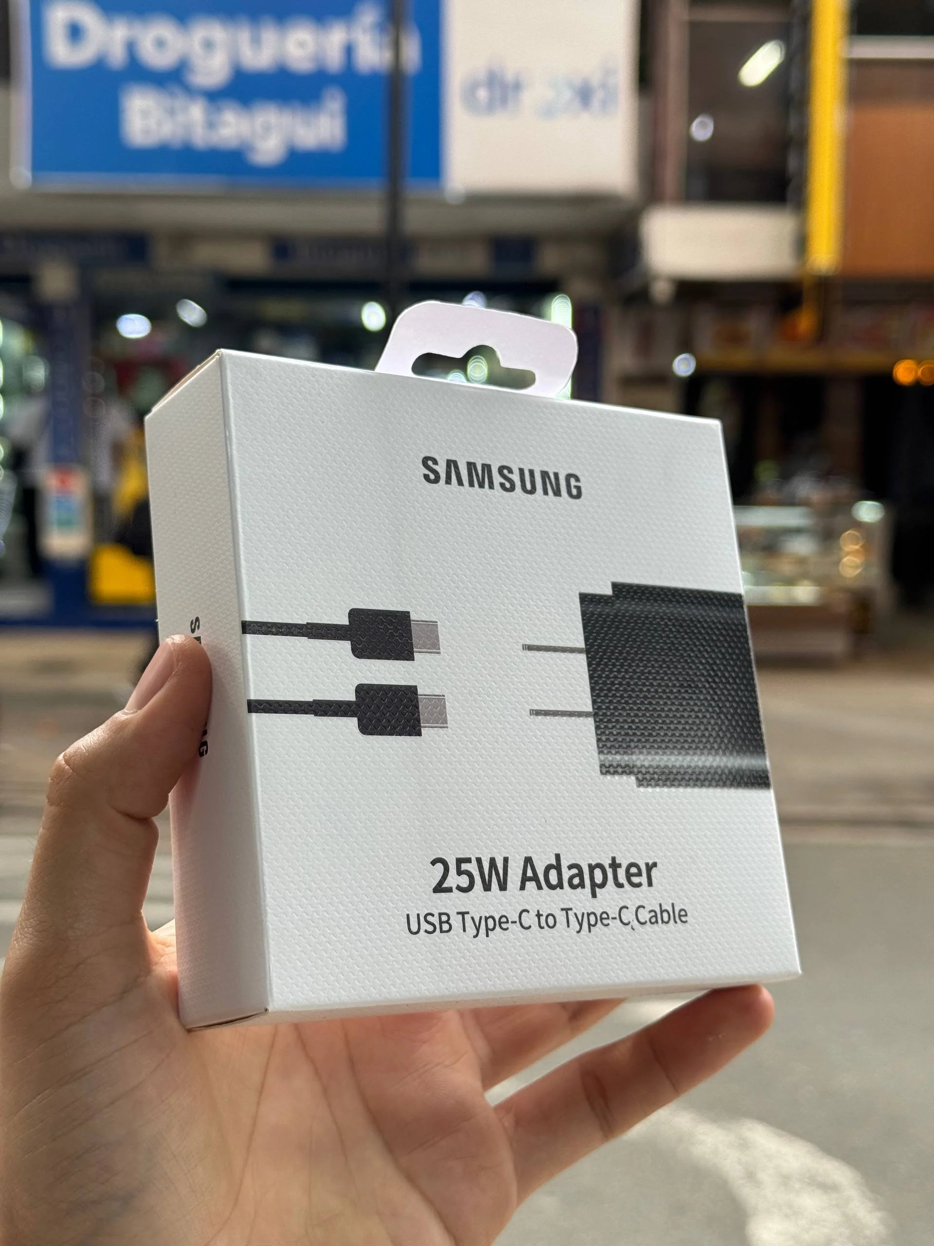 Cargador Samsung Original 25W con Cable USB-C