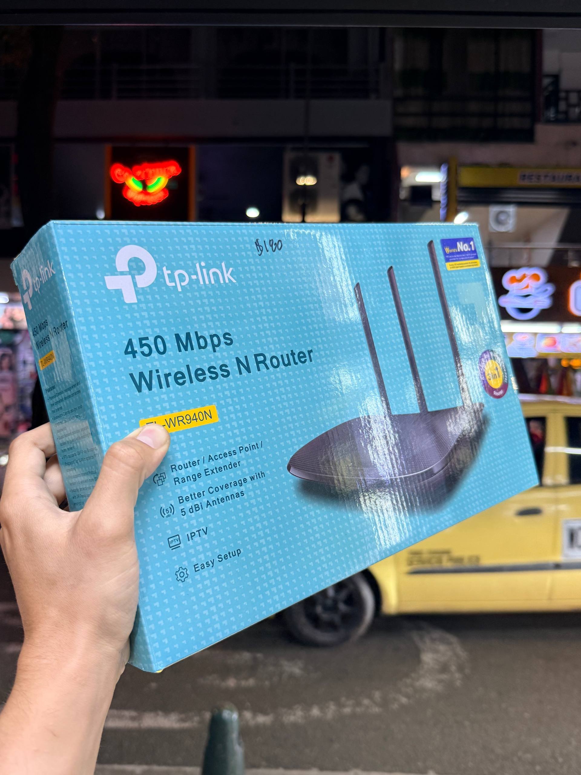Router Inalámbrico TP-Link TL-WR940N 450 Mbps