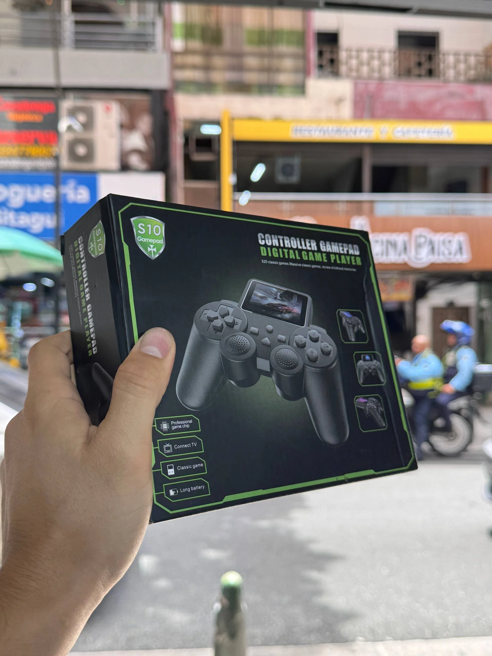Controlador Gamepad S10 con 520 Juegos
