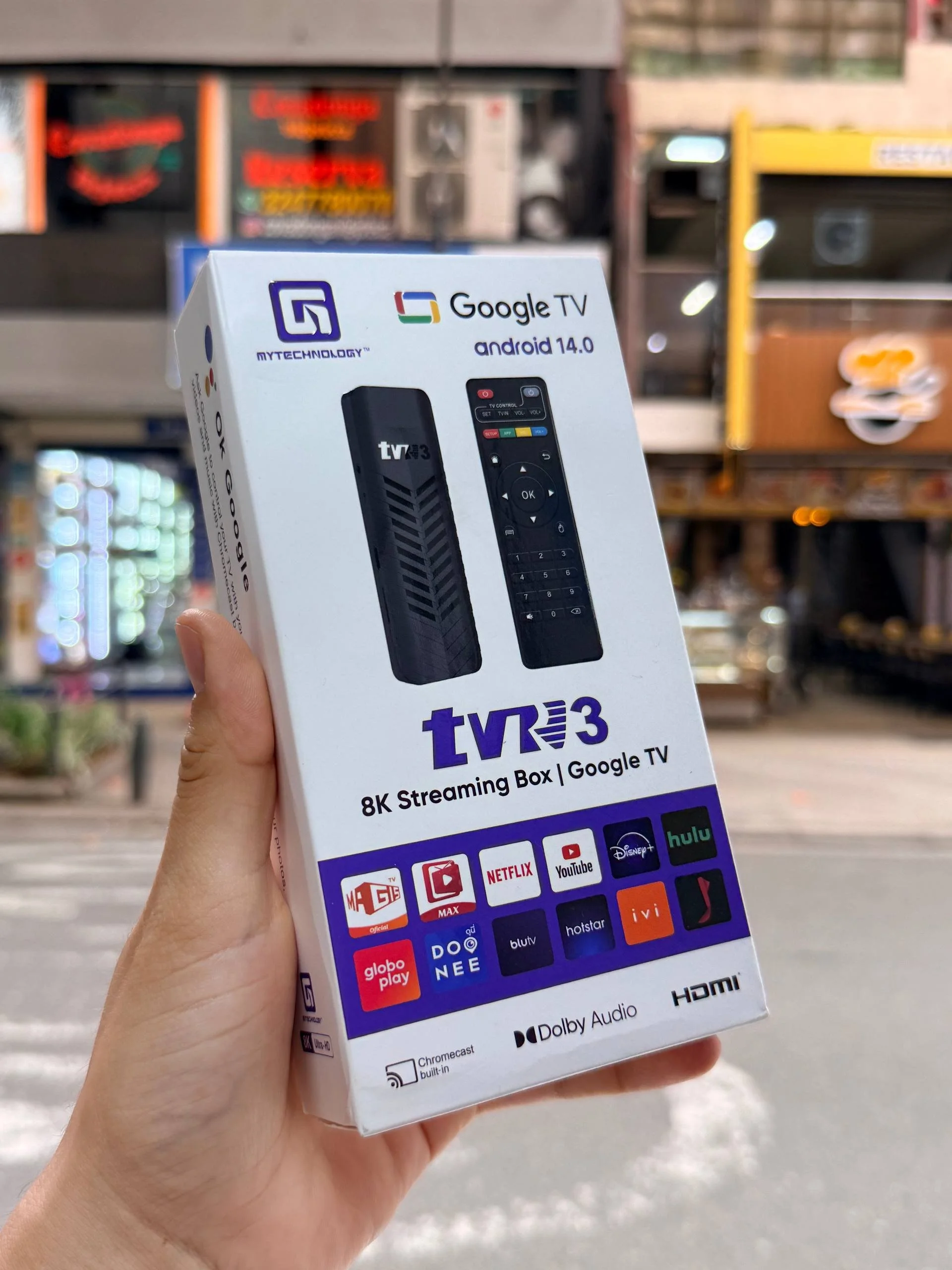 Stick Android TV TVR3 MT