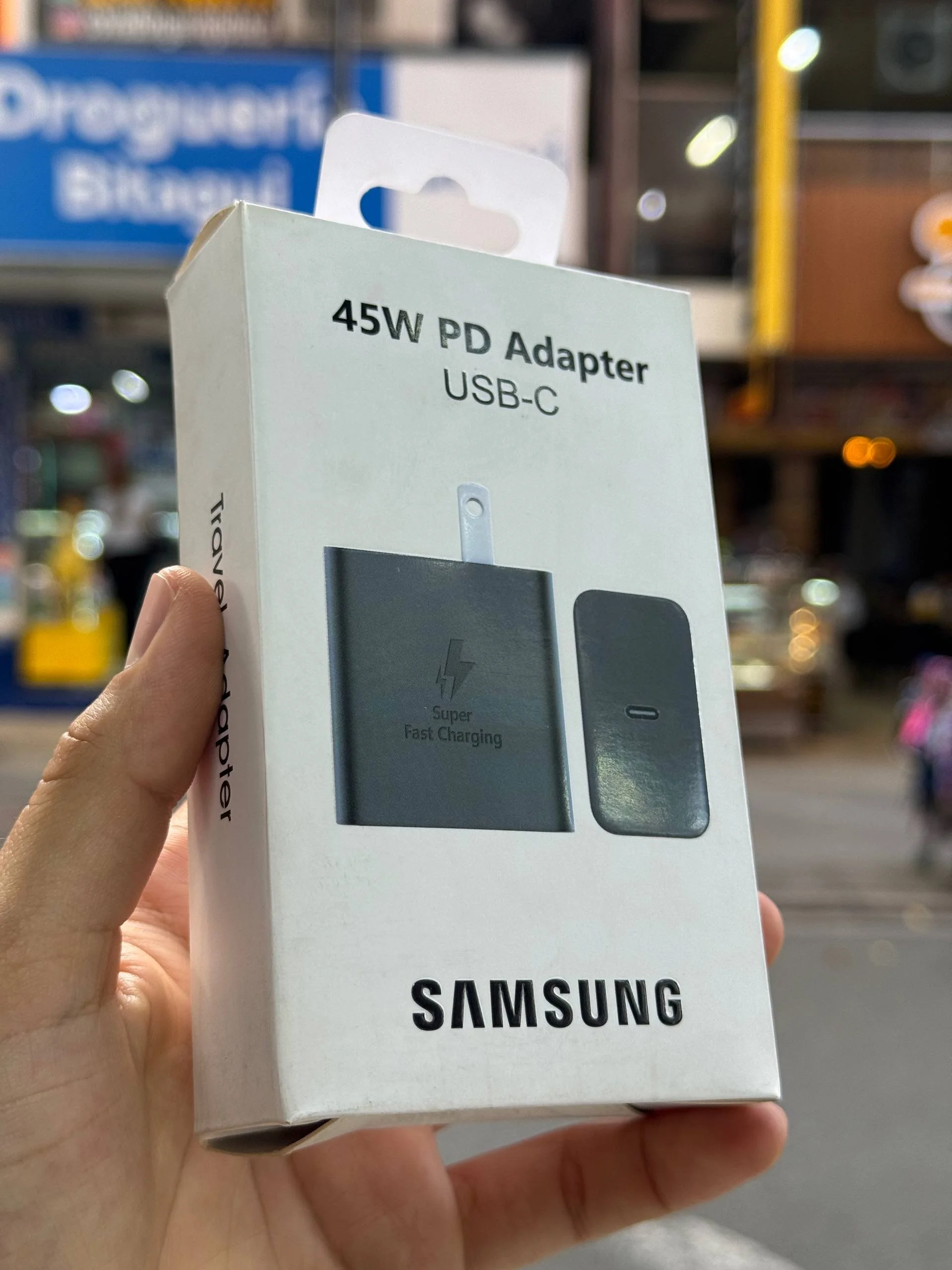 Cubo de Carga Rápida Samsung Original 45W