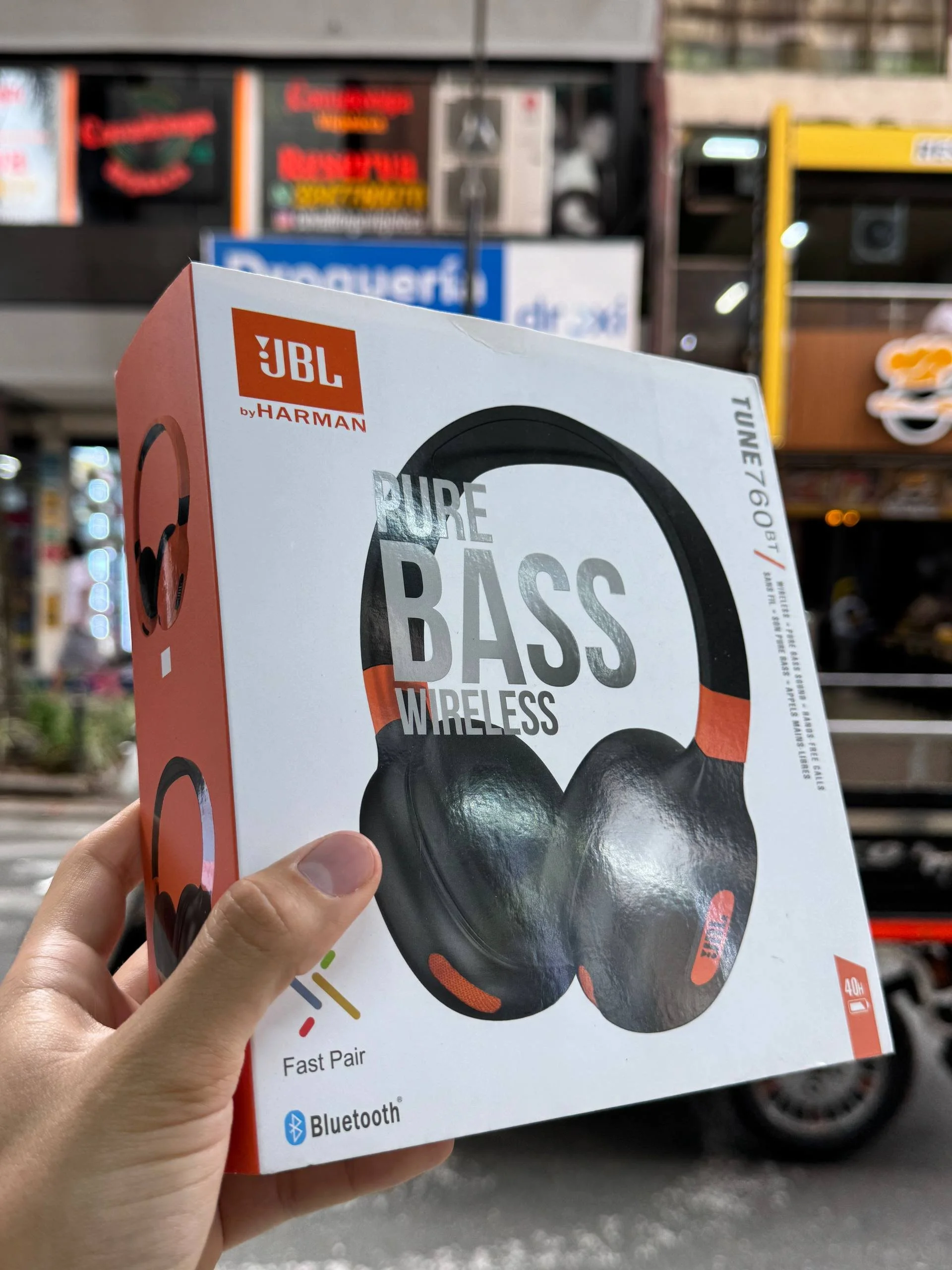 Diademas JBL Pure Bass 760