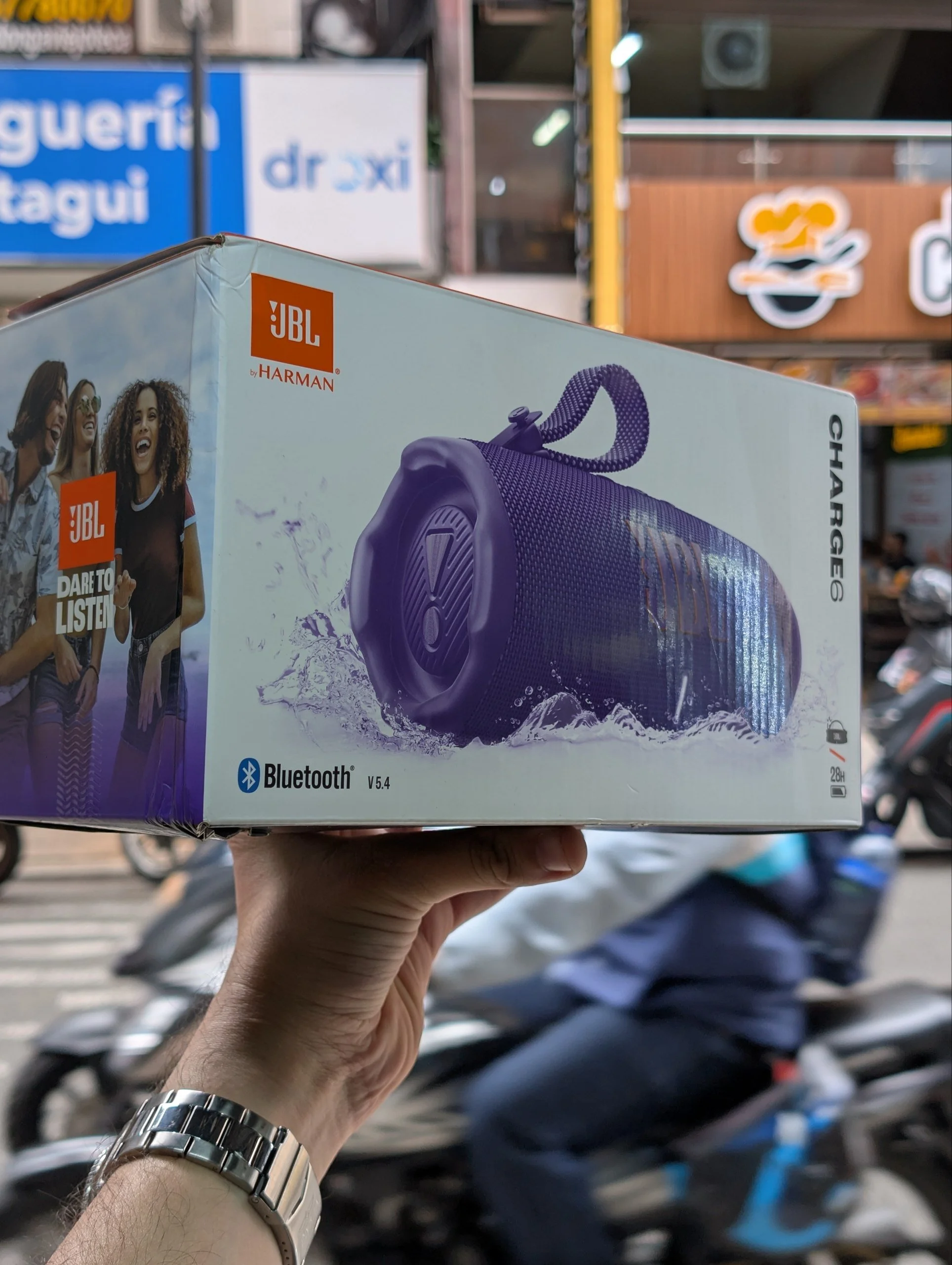 JBL Charge 6 Original Púrpura