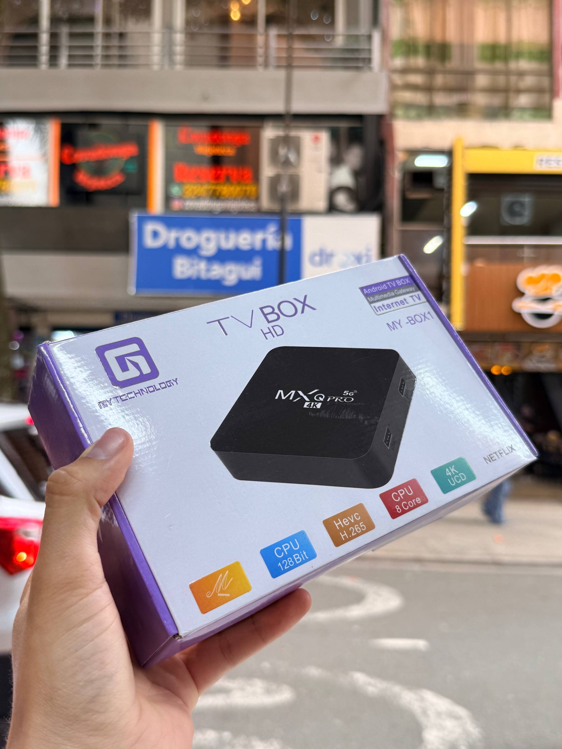 Watch TV MXQPRO Cubo